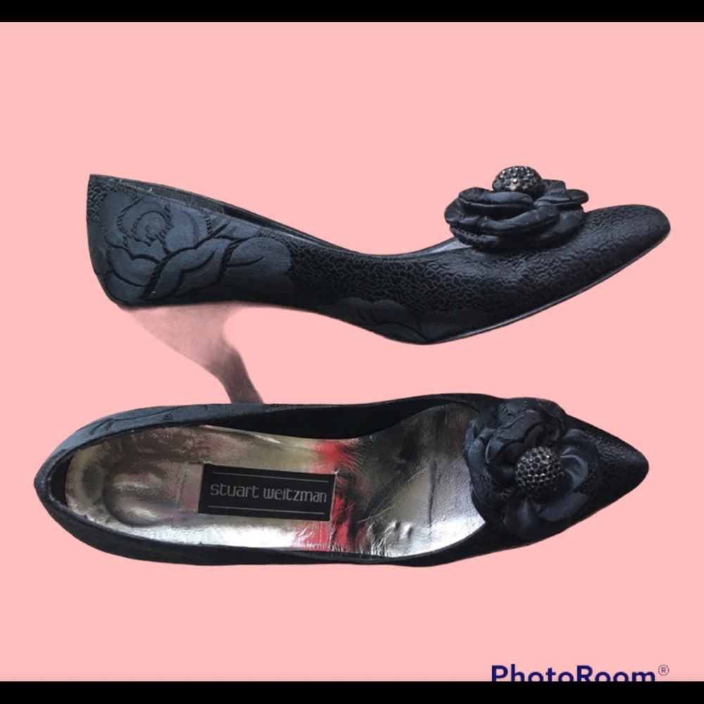 Stuart Weitzman Brocade Heels - Picture 8 of 16